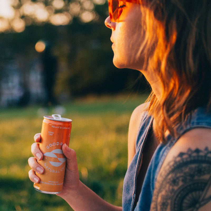 Blood Orange & Grapefruit 30mg CBD Drink (6 pack)